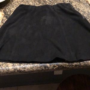 Brandy Melville faux suede mini